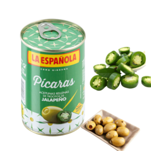 La Española Oliven mit Jalapeños 300/130g