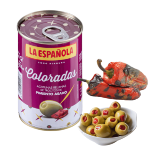 La Española Oliven mit Paprika 300/130g